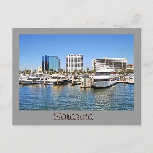Sarasota, Florida, VS Briefkaart (Voorkant)