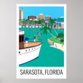 Sarasota Floride 24x36 POSTER (Devant)