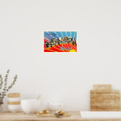 Sarasota Floride Impression Vintage 11x17 (Cuisine)