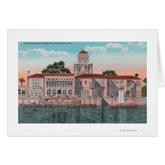Sarasota, Floride - Vue de John Ringling (Devant horizontal)