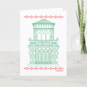 Sarasota Landmark Vakantie Kaart