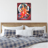 Sarasvati - Wrapped Canvas Afdruk (Insitu (Slaapkamer))