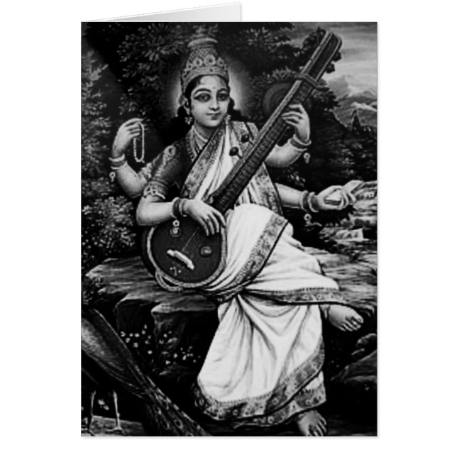 Saraswati-Namaste (Voorkant)