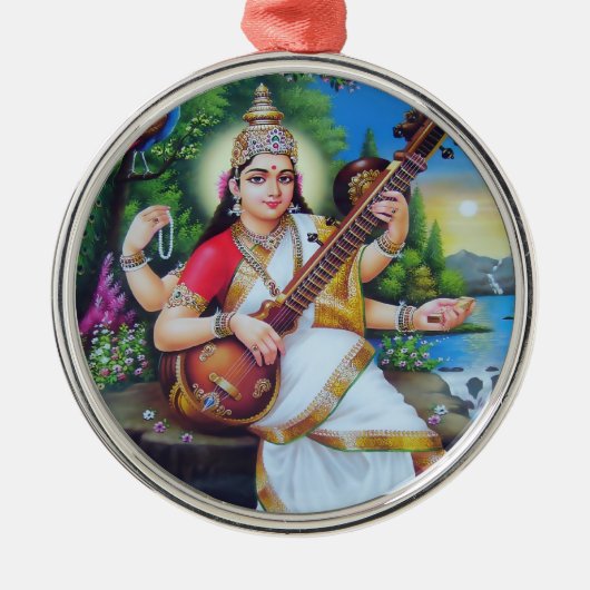 Saraswati Ornament - Versie 3 (Voorkant)