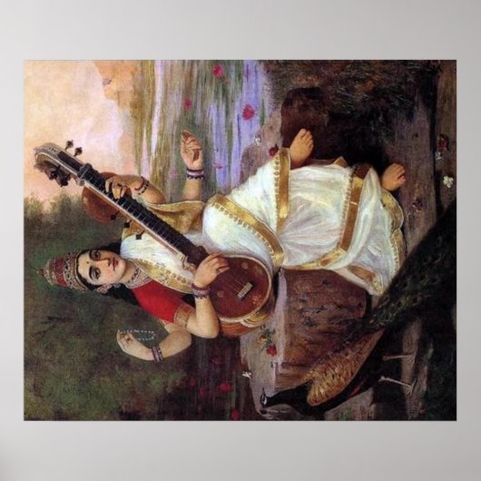 Saraswati poster (Voorkant)