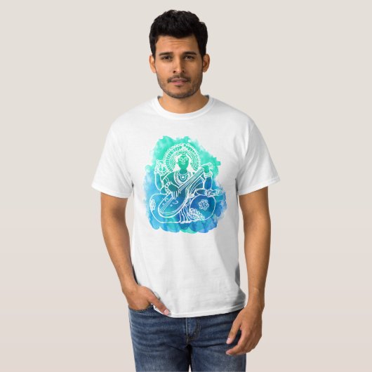 Saraswati Tshirt (Voorkant volledig)