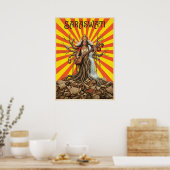 Saraswati V01 Poster (Keuken)
