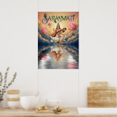 Saraswati V04 Poster (Keuken)