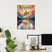 Saraswati V04 Poster (Thuiskantoor)