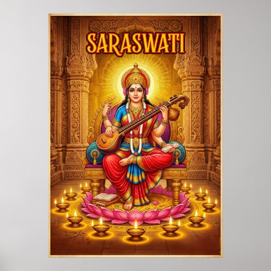 Saraswati V07 Poster (Voorkant)