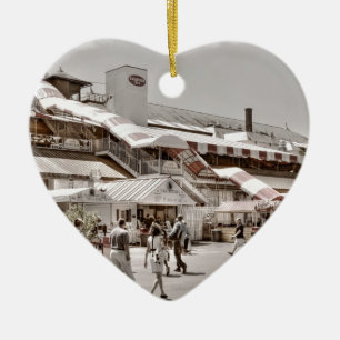 Saratoga 1864 keramisch ornament