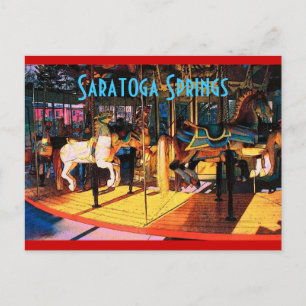 Saratoga Carousel Briefkaart