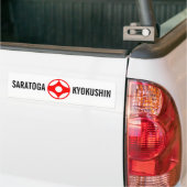 SARATOGA KYOKUSHIN BUMPERSTICKER (Op Truck)