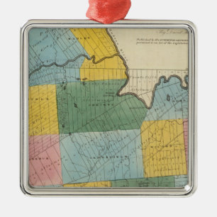 Saratoga Metalen Ornament