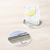 Saratoga Race Course and Clare Court Zandsteen Onderzetter (Zijkant)