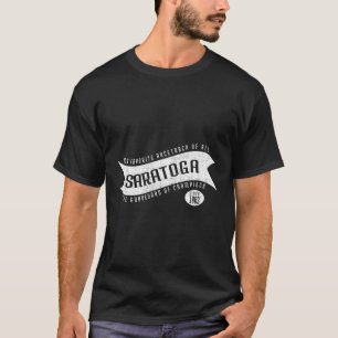 Saratoga Race Fan Het kerkhof van kampioenen T-shirt