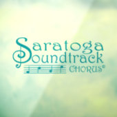 Saratoga Soundtrack Window Cling Raamsticker (Vel 3)