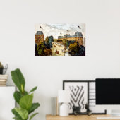 Saratoga Springs - 1907 Poster (Thuiskantoor)