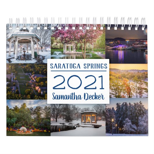 Saratoga Springs Agenda 2021 Kalender (Hoes)