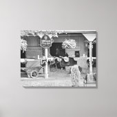 Saratoga Stables "Horse Haven" Canvas Afdruk (Voorkant)