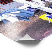 Saratoga Stables "Horse Haven" Foto Afdruk (Hoek)