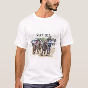 SARATOGA - T-Shirt de courses de chevaux