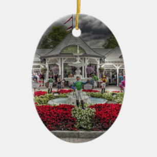 Saratoga's 12 Stakes Winners.jpg Keramisch Ornament