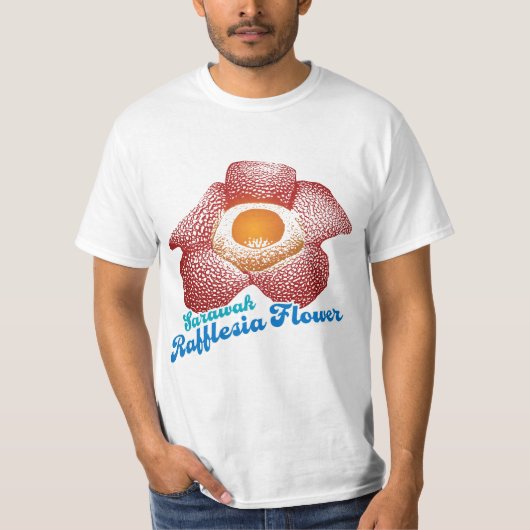Sarawak Rafflesia Flower T-shirt (Voorkant)