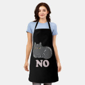 Sarcasm Cat Schort (Gedragen)