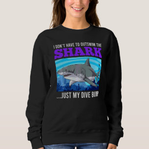 Sarcasm Dive Buddy Dive Buddy Shark Diver Trui