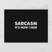 Sarcasm Het is hoe ik Funny Sarcastic pak Briefkaart (Voorkant)