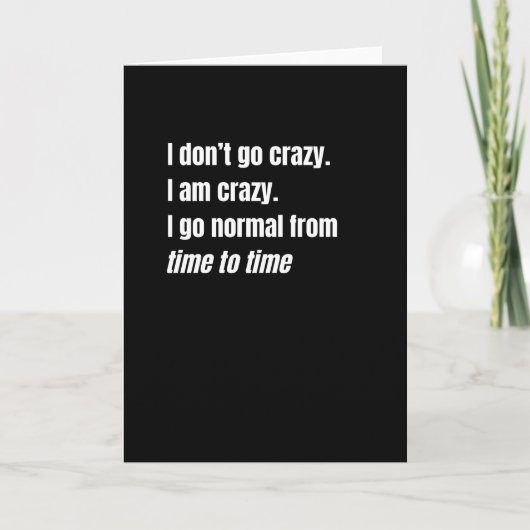 Sarcasm is de manier om iemand met stijl te mislei kaart (Voorkant)