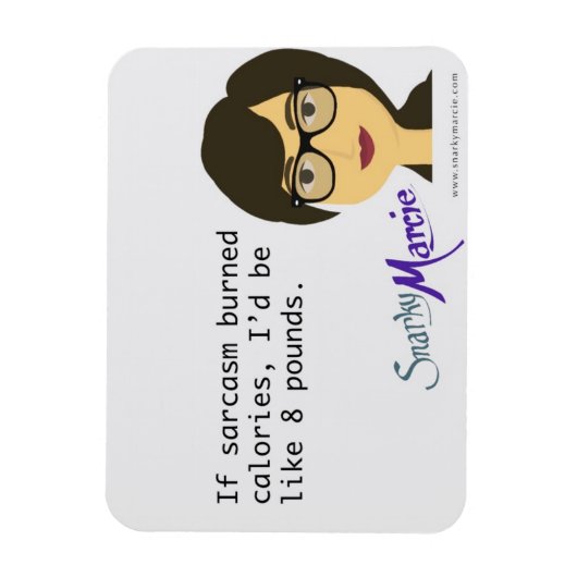 Sarcasm Magneet (Verticaal)