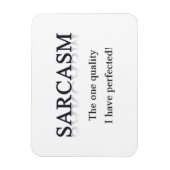 Sarcasm Magnet Magneet (Verticaal)