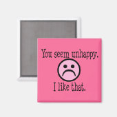 Sarcasm Magnet Magneet (Voorkant / Achterkant)