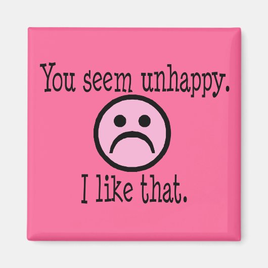 Sarcasm Magnet Magneet (Voorkant)