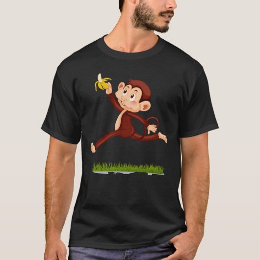 Sarcasm Monkey Funny Gifts animal T-Shirt (Voorkant)