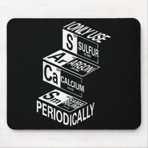 Sarcasm Periodic Table Element Weird Science Joke Muismat