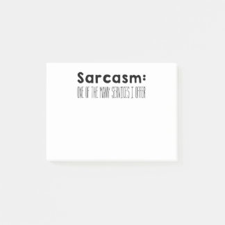 sarcasm post-it® notes