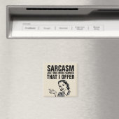 SARCASM RETRO MAGNET FEMME (In Situ (Lave-vaisselle))