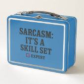 Sarcasm Skill Set Expert Typography (Voorkant)