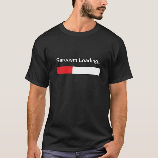 Sarcasm T-shirt (Voorkant)