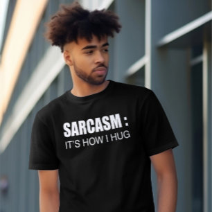 SARCASM, T-shirts amusants. T-shirt. Sarcastique