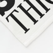 Sarcasm Thick & Heavy Fleece Deken (Hoek)