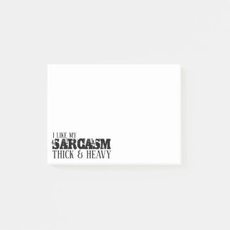 Sarcasm Thick & Heavy Post-it® Notes