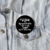 Sarcasm Warning Humor Ronde Button 7,6 Cm (In situ)