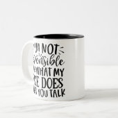 Sarcasm & Wit Coffee Mug (Devant gauche)