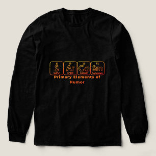 Sarcasme Chemie Ontwerp Tri-Blend Shirt
