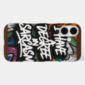 Sarcasme grappig citaat Case-Mate iPhone case (Achterkant (horizontaal))