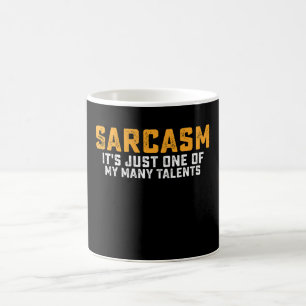Sarcasme het is slechts één van mijn vele talenten koffiemok